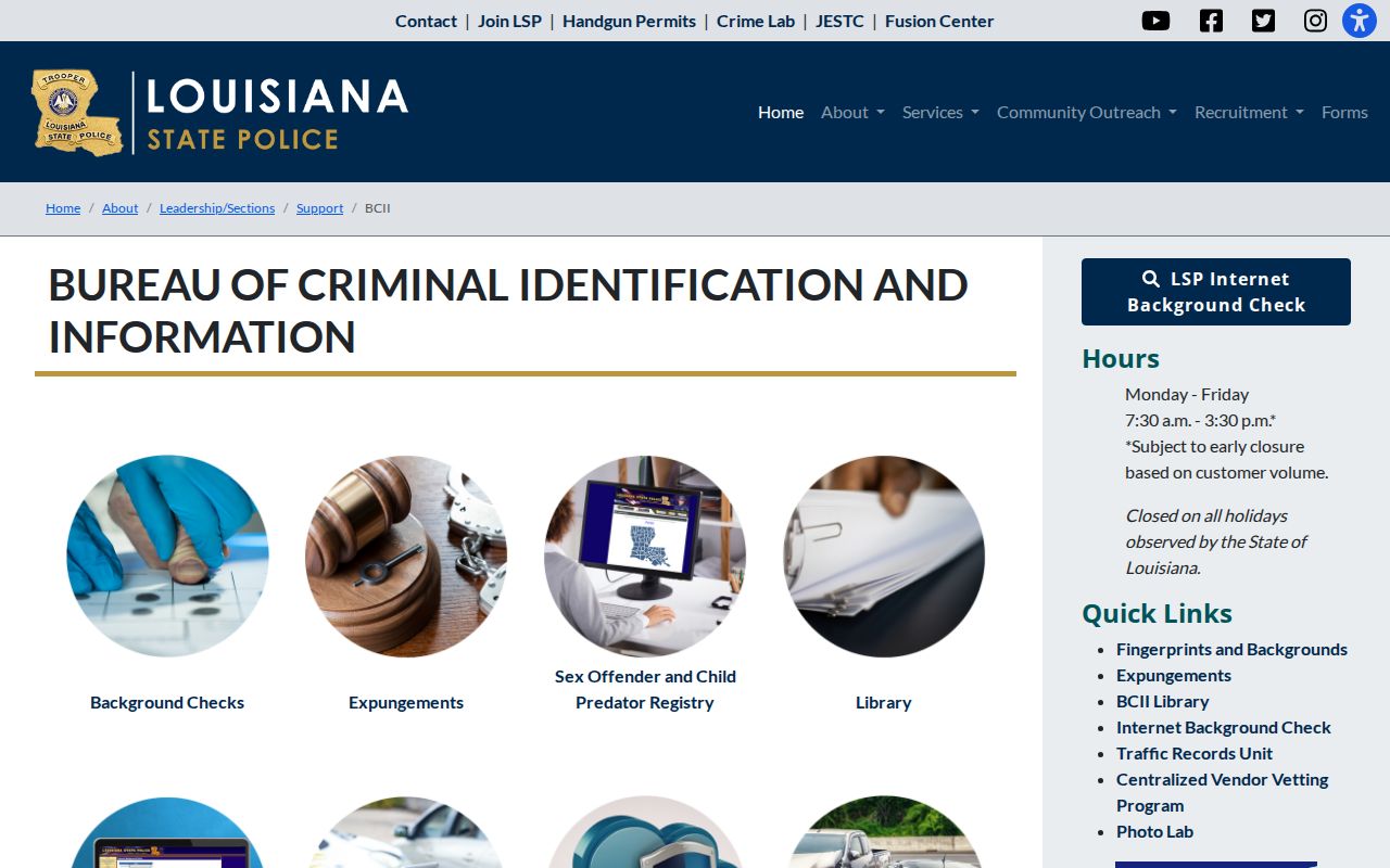 Closed state criminal history explanation reviewed for Morehouse Parish active warrants